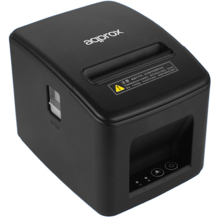 Approx appPOSPACK3380USB Kit TPV con Cajón Portamonedas, Impresora Térmica, Lector 1D y Rollos